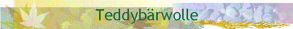 Teddyb�rwolle