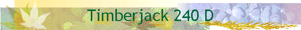 Timberjack 240 D
